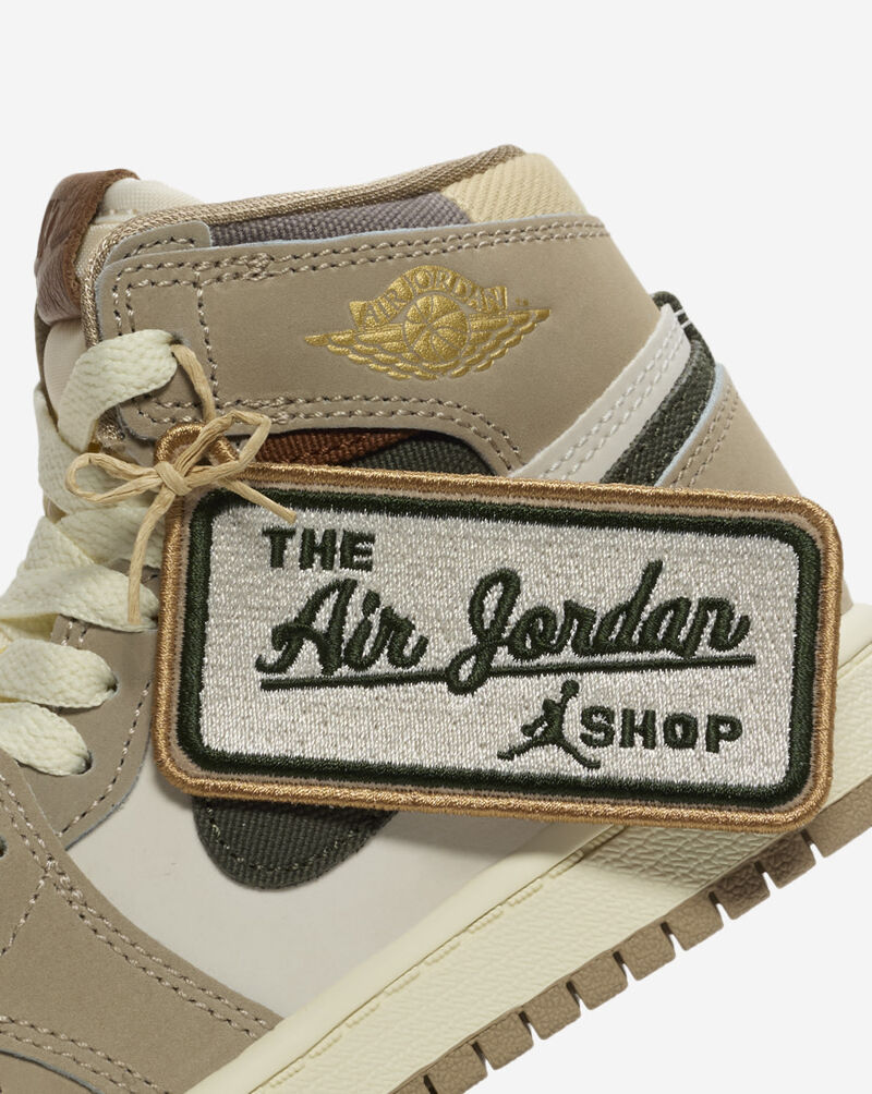 Jordan Little Kids' Air Jordan 1 High OG "Khaki" FD2597-201 Beige 8