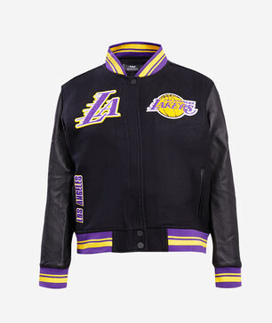 Los Angeles Lakers Retro Classic Rib Wool Varsity Jacket