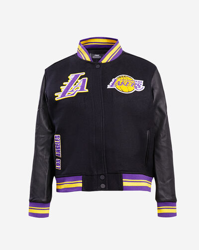Los Angeles Lakers Retro Classic Rib Wool Varsity Jacket