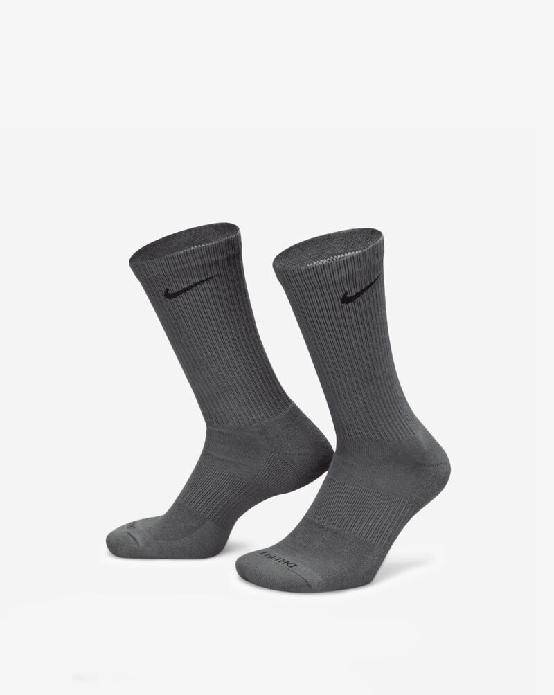 Shop Nike Everyday Plus Cushion 6Pk Crew Socks (M | L) SX6897-991 grey ...