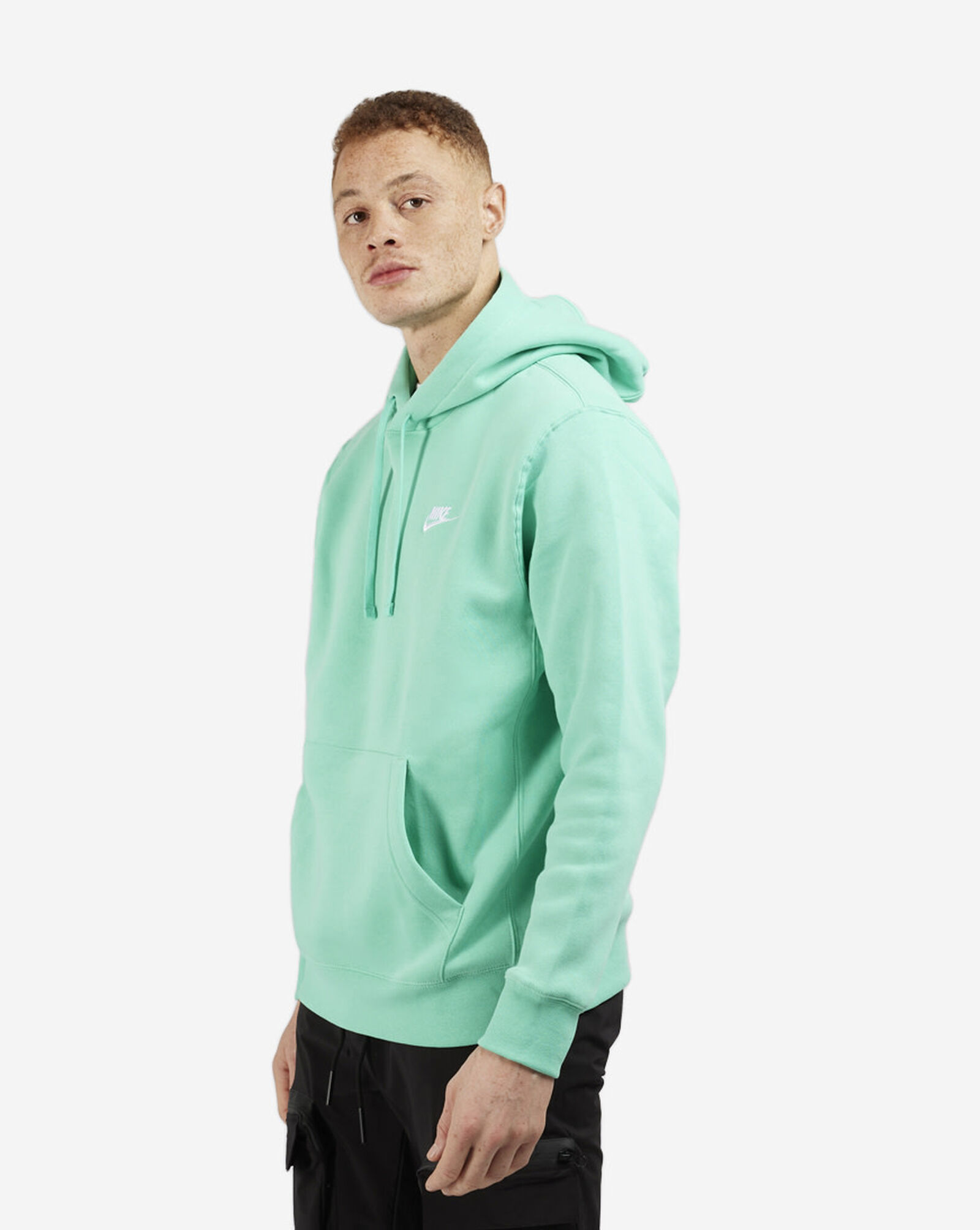 nike sportswear club fleece green