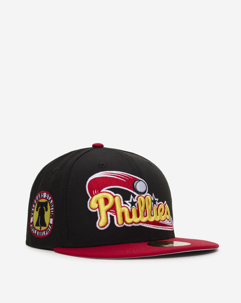 New Era 59Fifty Speed Philadelphia Phillies Fitted Hat 70938170 Black 1