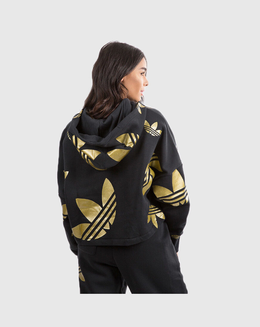 adidas black pullover women's