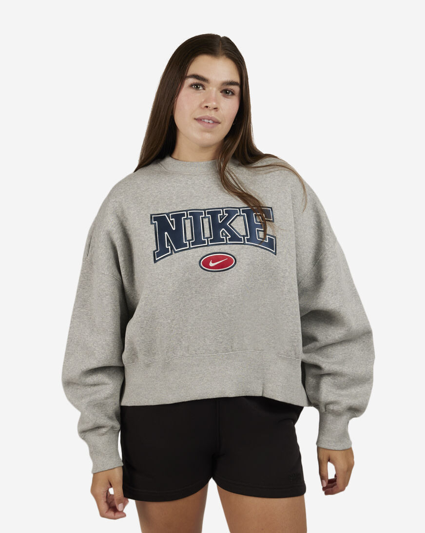 Nike discount grey crew