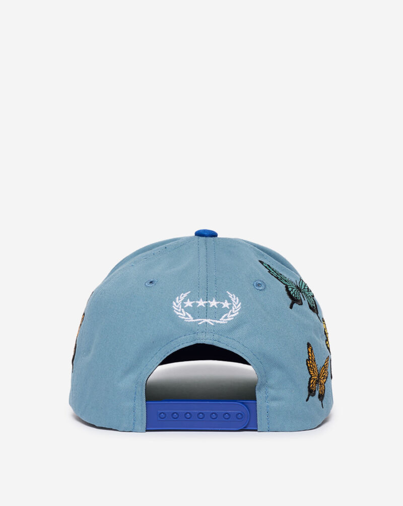 Field Grade Buy Her Flowers Full Twill Trucker Hat 1006536 Blue 3