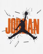 Jordan Big Kids' Jordan Shattered Backboard Graphic Tee 95F059-782 White 2