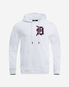 Detroit Tigers Classic Chenille Double Knit Pull Over Hoodie