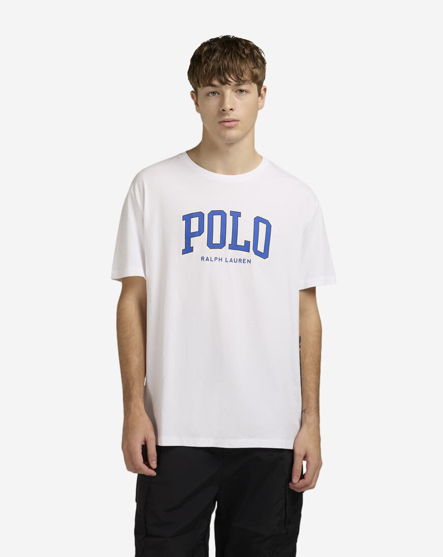 Tシャツ・カットソー Ralph Lauren SS25 SPUGNA S/S TEE (710901045 003) Polo Ralph Lauren Polo Sport Jersey T-Shirt in Blue | SVD USA