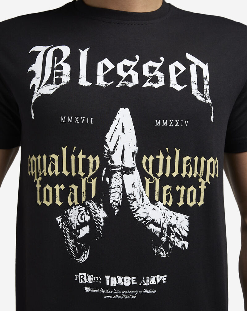 Blessed UK Blessed Equality Tee BLESSEDEQUALITYTEE Black 3