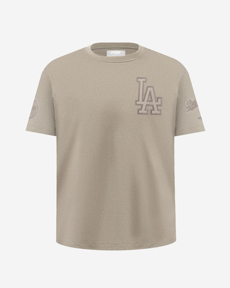 PRO STANDARD Big Boys' Los Angeles Dodgers Neutral Tee LLDB1315080-TAU Beige 1