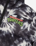 MEMBERS ONLY Pre-School TMNT Tiedye Puffer (10-12) NB994023-BLK Multi 2
