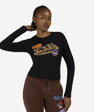 Patch Long Sleeve Tee