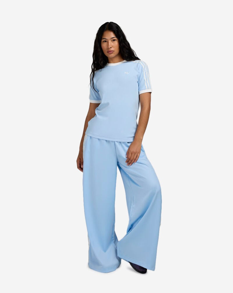 adidas Originals Ruffle 3-Stripes T-Shirt KC8820-CLEARSKY Blue 4