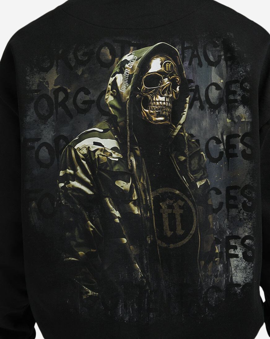 Shop Forgotten Faces Urban Skeleton Hoodie FOFUS058-00007