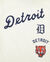 Big Boys' Detroit Tigers Retro Classic Striped Rib Tee