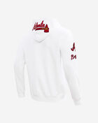 Atlanta Braves Classic Chenille Double Knit Full-Zip Hoodie 