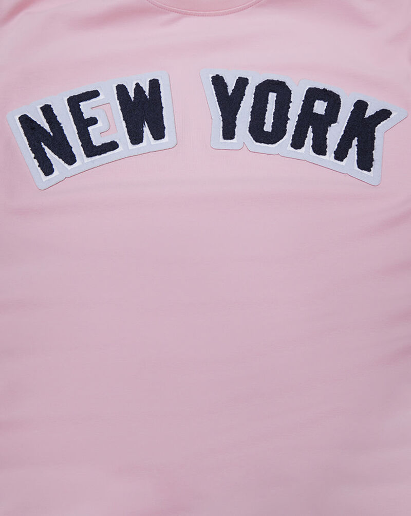 PRO STANDARD New York Yankees Classic Chenille Tee LNY131148-PNK Pink 2