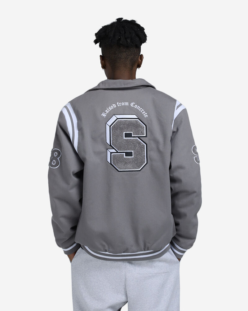 SNIPES Varsity Jacket SNQ324006M-GRA Grey 2