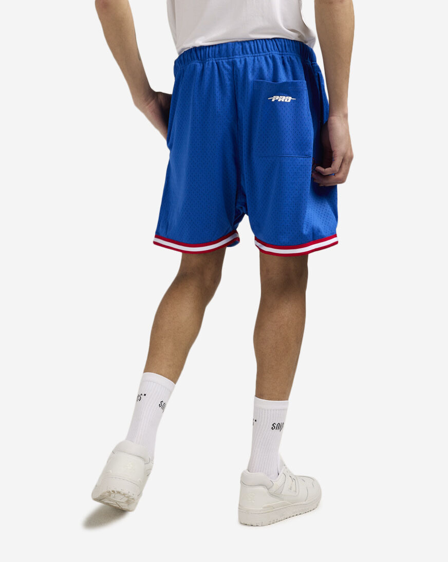 【U LAN】Narin Brushed Track Short Pants Newline MEN CORE SPLIT SHORTS - BLACK | newlinesport.com