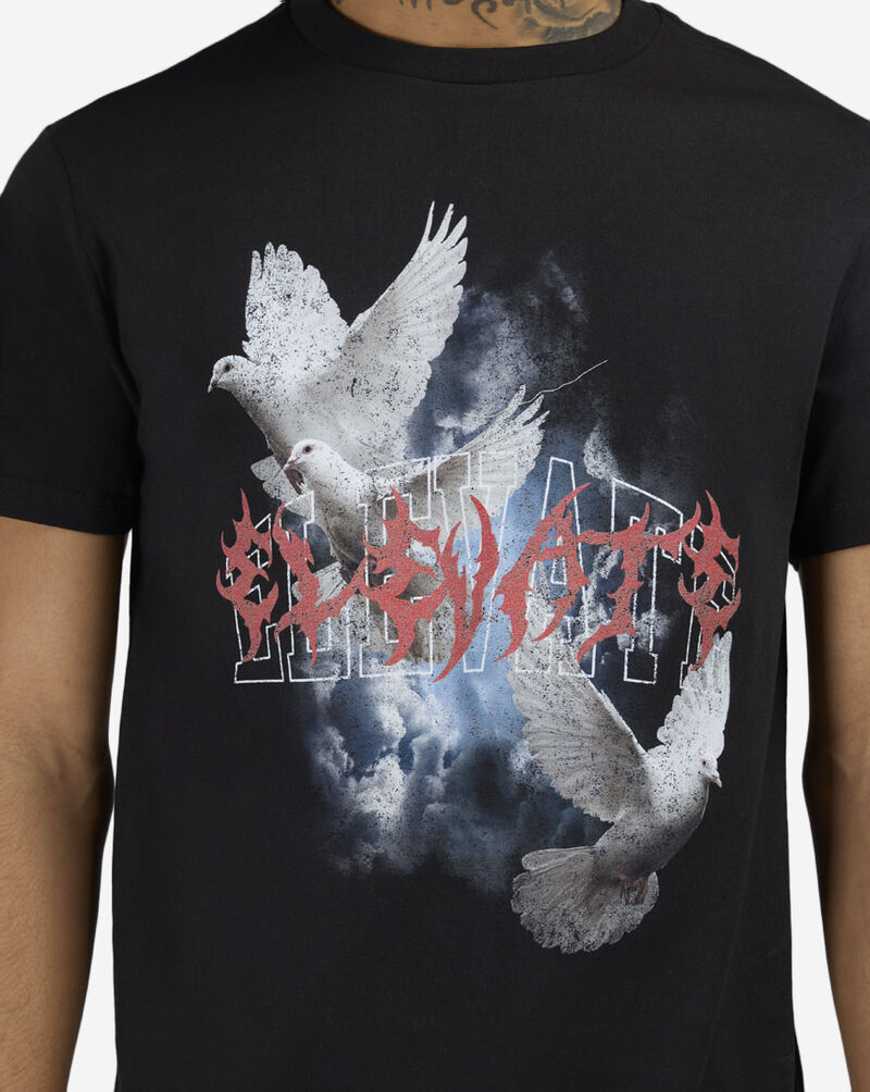 Mister Tee Elevate Doves Tee MTUS475-US-00007 Black 3
