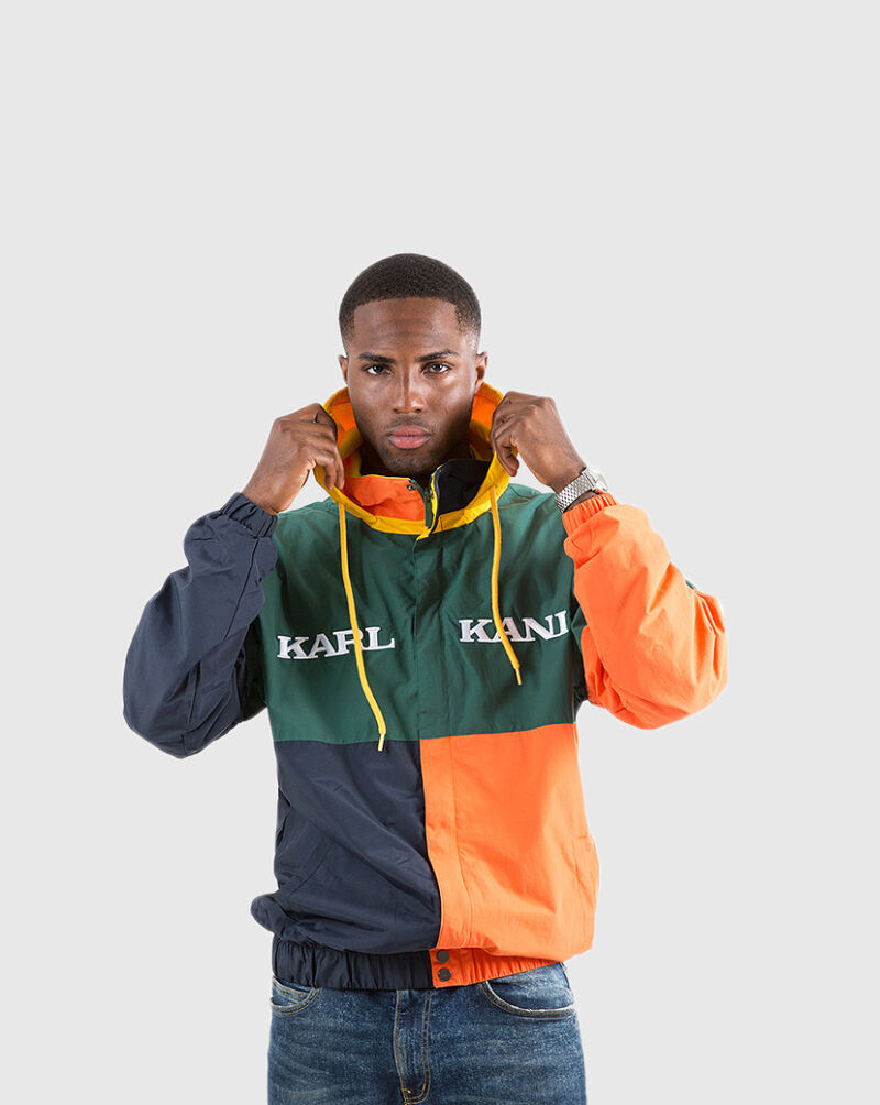 Karl Kani Retro Colorblock Windbreaker KK-M-Q3-2019-51 Green 1
