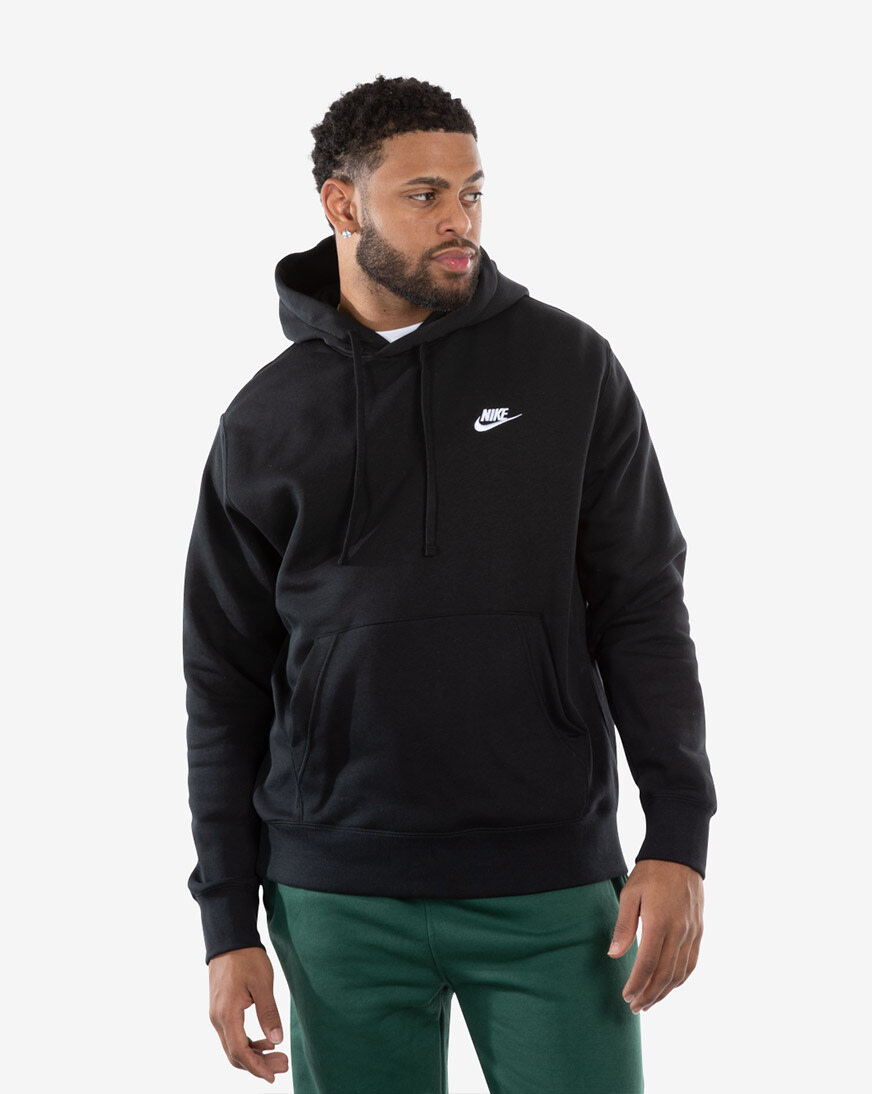 nike mens club fleece hoodie