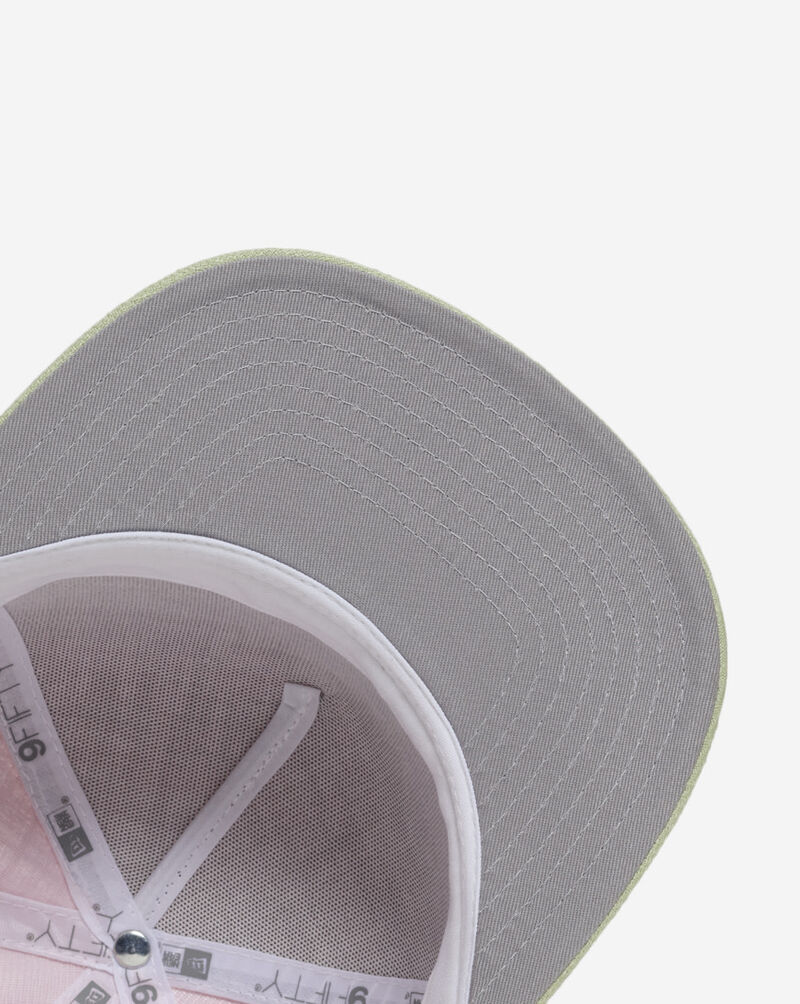 New Era 9Fifty Atlanta Braves A-Frame Snapback Hat 60945079 Pink 4