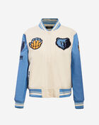 PRO STANDARD Memphis Grizzlies Retro Classic Rib Wool Varsity Jacket BMGH58901-EUN cream 1