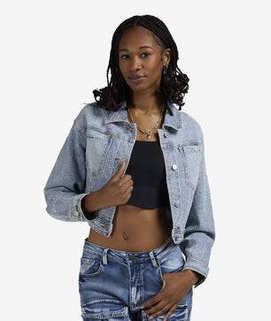 Rhinestone Trucker Jacket