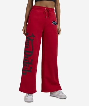 Fleece Wide Leg Pants