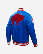 PRO STANDARD Buffalo Bills Retro Classic RIB Satin Jacket FBB643404-RYR Blue 3