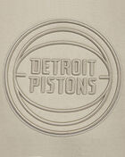 Detroit Pistons Neutral Drop Shoulder Fleece Crewneck