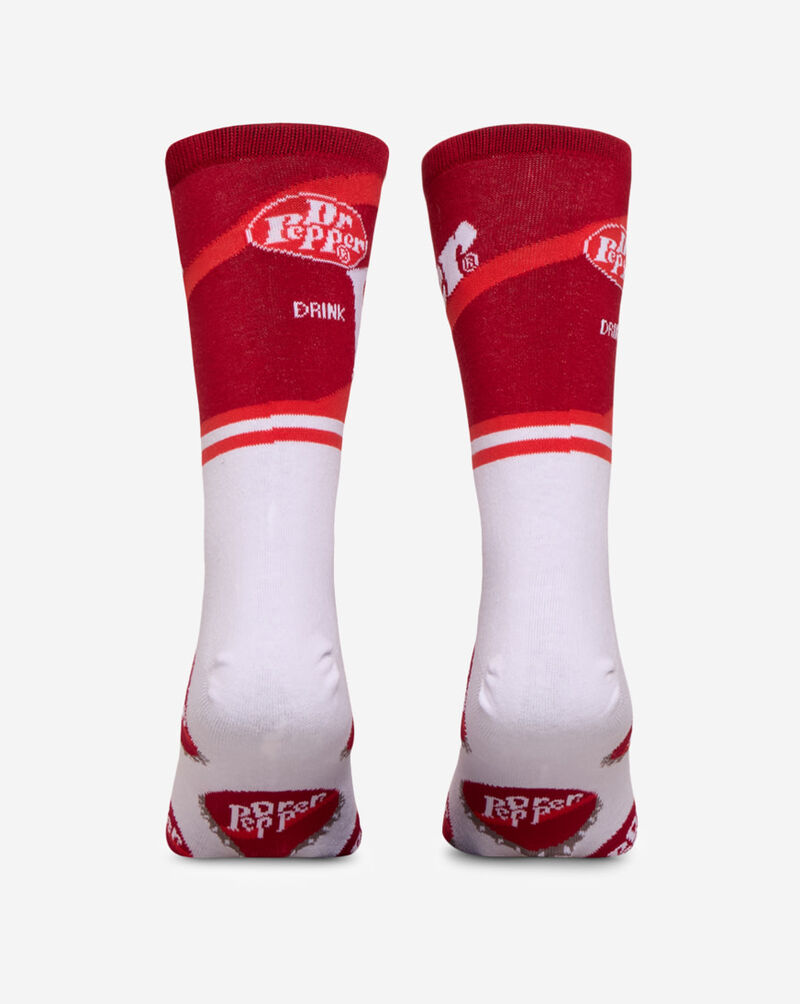 Odd Sox Dr Pepper Half Stripe Crew Socks (L) 35889MONCD Multi 3
