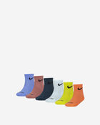 Nike Little Kids' Dri-FIT Performance Basics Quarter Socks (5-7) UN0018-U8H Multi 1
