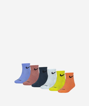 Little Kids' Dri-FIT Performance Basics Quarter Socks (5-7)