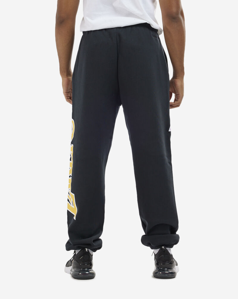 Shop Mitchell Ness Los Angeles Lakers Champ City Fleece Joggers PSWP3253-LALYYPPPBLCK black