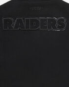 Las Vegas Raiders Triple Black Wool Varsity Jacket