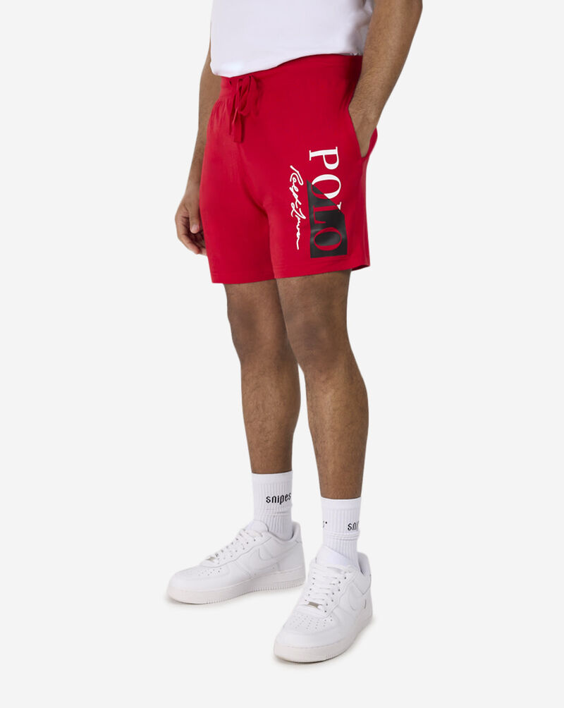 Polo Ralph Lauren Logo Sleep Shorts PF26RL-AWOT Red 1