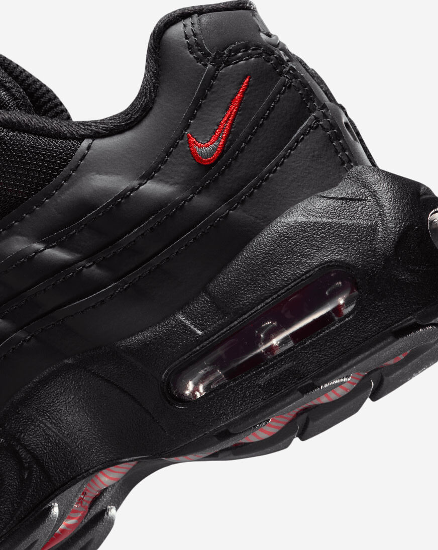 Shop Nike Little Kids' Air Max 95 HQ6364-011 black | SNIPES USA