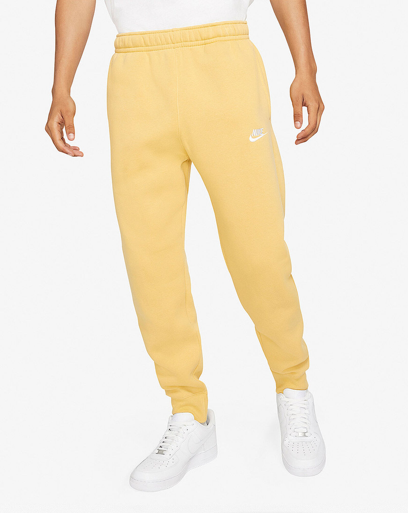 Shop Nike NSW Club Fleece Joggers BV2671700 gold SNIPES USA