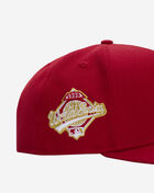 9Fifty Atlanta Braves Metallic  A-Frame Snapback Hat