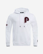 PRO STANDARD Philadelphia Phillies Classic Chenille Double Knit Pull Over Hoodie  LPH531608-WHT White 1