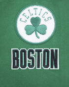 PRO STANDARD Boston Celtics Retro Classic Rib Wool Varsity Jacket BBCH515508-KWH Green 4