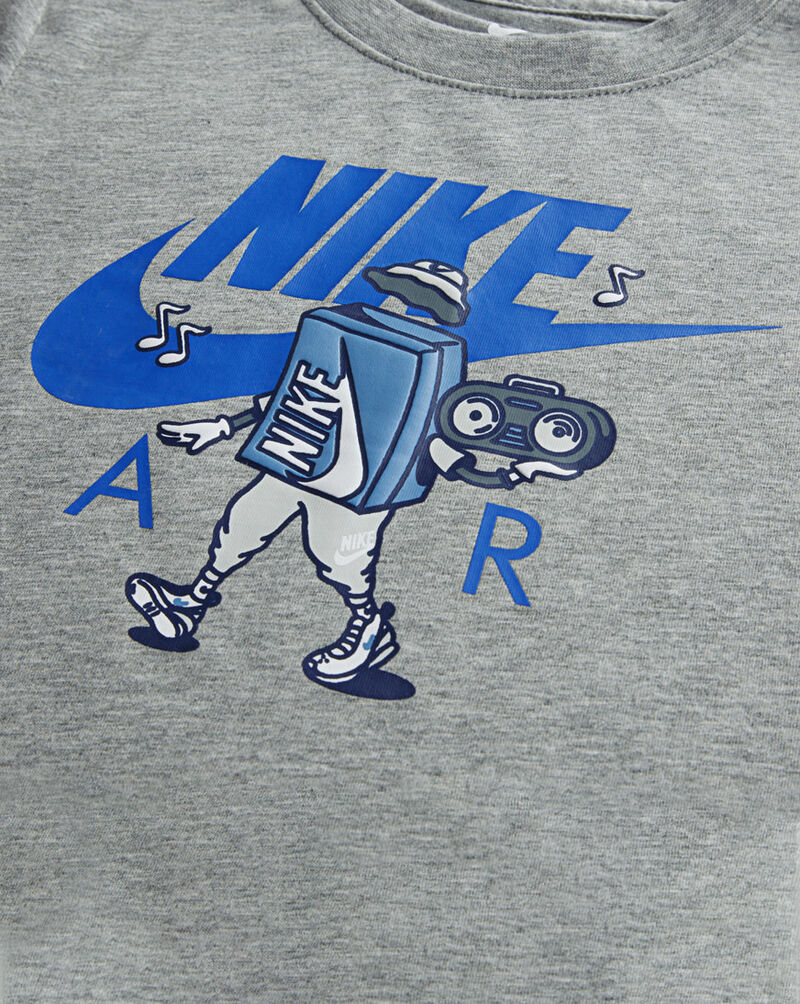 Nike Little Kids' Air Boxy T-Shirt 86M841-042 Grey 2