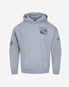 New York Rangers Neutral Drop Shoulder Fleece Pullover Hoodie