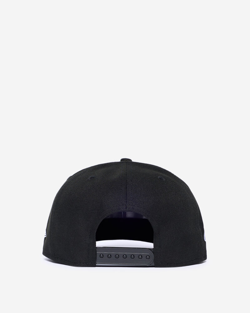 New Era 9Fifty New York Knicks Upside Down Script A-Frame Snapback Hat 71099386 Black 3