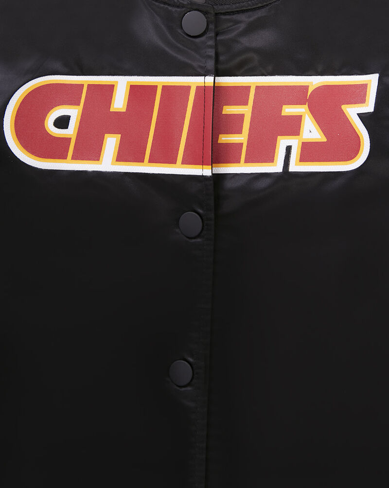 PRO STANDARD Kansas City Chiefs Satin Jacket FKCU410212-BLK Black 2