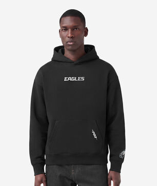 Philadelphia Eagles Wingspam Drop Shoulder Pull Over Hoodie
