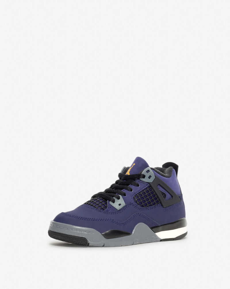 Jordan Little Kids' Air Jordan 4 Retro "Imperial Purple" IB4388-500 Purple 2