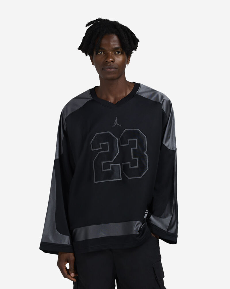 Jordan Brooklyn Collegiate Hockey Jersey HV0109-010 Black 1